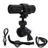 Yctze MC30A Helm Sport DV Kamera HD 1080P 170 ° Blick Winkel Motorrad Outdoor Sport Tragbare Legierung Schwarz