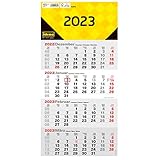 Idena 13936 - 4 Monatskalender 2023 Wandkalender mit...