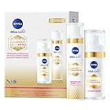 NIVEA Cellular LUMINOUS 630® Tagespflege Fluid und Intensiv-Serum Set, Anti-Pigmentflecken Pflegeset, inklusive Anti-Aging Tagespflege und Serum