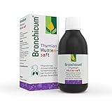 Bronchicum Thymian Hustensaft/Pflanzlicher Hustenlöser geeignet für Säuglinge/Erkältungssaft zur Schleimlösung bei Husten und akuter Bronchitis / 100 ml (200 ml)