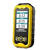 Geigerzähler Radioaktivität FS5000 Strahlendetektor Nukleare Strahlungsmesser mit PC Software Beta Gamma Röntgen Wiederaufladbare Strahlungsmesser Radioaktiver Monitor Tester