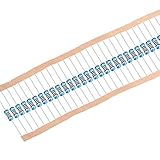 sourcing map 100 Stk.Metall foile Widerstand 1% Toleranz 5 Farbe Band 1/2W 120 Ohm 0,5W