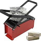 Papierpresse Maker Tragbare Manuelle Brikettmaschine für Öko-Recycling, Effiziente Kompression für Zuhause und Außenbereich