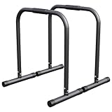 GORILLA SPORTS® Dip Barren - 2er Set, 61 x 38 x 73 cm, bis 200 kg, rutschfest, Farbwahl - Fitness Parallettes, Dip Station, Push Up Stand Bar, Dip Stangen, Dip Ständer, Calisthenics Trainingsgerät