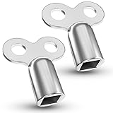 2 Entlüftungsschlüssel | Heizkörper | robust | Universal...