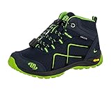 Brütting Jungen Guide High Trekking- & Wanderstiefel, Marine/ Lemon, 31 EU