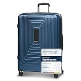 REDOLZ sehr großer Hartschalen L+ Trolley | 52 x 34 x 77 cm | mit Dehnfalte von 123 auf 140 Liter erweiterbar | Ultra-leicht nur 4,4 kg (Essentials 14)