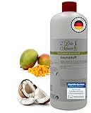 Dufte Momente Saunaaufguss-Konzentrat Kokos-Mango – 1 Liter – exotisch & fruchtig – konzentriert & ergiebig – Profi-Qualität gemäß DVN:5204 getestet – vegan & Made in Germany