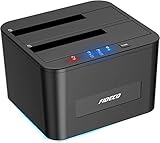 FIDECO Festplatten Dockingstation, USB3.0 SATA HDD...