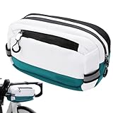 Lenkertasche Fahrrad, Fahrradtasche vorne Lenker, Fahrradkorb, Mountainbike, Rennrad, Pendler-Umhängetasche, wasserdichte Lenkertasche Für Schule, Camping, Touring