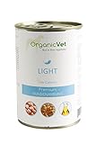 OrganicVet Hund Nassfutter Veterinary Light, 6er Pack (6 x 400 g)