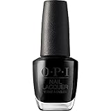 OPI Nail Lacquer Lady in Black – Nagellack mit bis zu 7 Tagen Halt – langanhaltender Nagellack in Schwarz – mit extra breitem ProWide Pinsel für perfekte Nägel