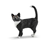 schleich 13770 Katze, stehend, für Kinder ab 3+ Jahren,...