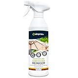 SIMPRAX® Markisenreiniger - Nachhaltiger Reiniger für Markisen & Sonnenschirme - Entfernt Schmutz, Staub & Rückstände - Schonend zu Outdoor-Stoffen - Konzentrat für textile Flächen - 600ml