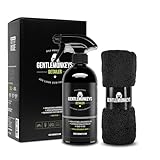 GENTLEMONKEYS Detailer Auto (500ml) inkl. Mikrofasertuch • Lackversiegelung, Motorrad & Fahrrad • Profi-Sprühversiegelung für Glanz & Schutz • Detailing Lackschutz • Für alle Lacke geeignet