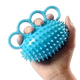 Handtrainer Igelball Klein Massageball Fingertrainer Tragbar Griffball für Hand Rehabilitation Training und Tiefenmuskulatur Strengthener