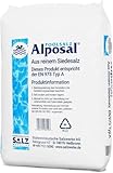 Alposal Poolsalz 25kg Poolsalz, Schwimmbadsalz, Chlorinator geeignet, Salzelektrolyse, Siedesalz