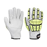 Impact Pro Cut Handschuhe, stoßfest, professionell, grau, Dext, 4 A745