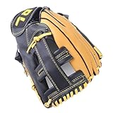 FUWIND Professionelle Baseball-Handschuhe für Jugendliche und Erwachsene, Leder-Baseball-Handschuhe, Softball-Training, Catcher-Handschuhe, 11,5