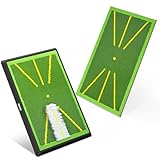 IMAYCC Golfmatte 2-Teilig Austauschbar – Übungsmatte mit...