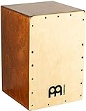 Meinl Percussion Snarecraft Cajon Instrument - Trommelkiste mit Snare - für Kinder und Erwachsene - Baltic Birch Frontplatte (SC80AB-B)