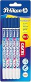 Pelikan Tintenlöscher Super Pirat, Set mit 10 Tintenkillern, Strichstärke B (breit), 9+1 Stück, 317545