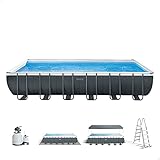 Intex 24Ft X 12Ft X 52In Ultra XTR Rectangular Pool Set