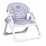 Chicco Chairy Baby Sitzerhöhung 6 Monate bis 3 Jahre (15 kg), Kinderhochstuhl, Verstellbar, Mitwachsender Baby Hochstuhl, Kompakt zu schließen und Abnehmbare Tischplatte