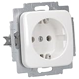 Busch-Jaeger 20 EUC-214 SCHUKO® SCHUKO Steckdosen-Einsatz Alpinweiß Reflex