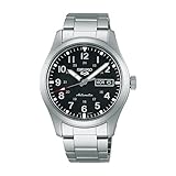 Seiko Herren Analog Automatik Uhr mit Edelstahl Armband SRPG27K1