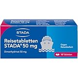 Reisetabletten STADA 50 mg Tabletten gegen Reiseübelkeit, 10 St. Tabletten