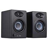 Btuty 50 W Studio-Monitor-Lautsprecher Kabelloser Tisch-BT-Überwachungslautsprecher Aktiver Nahfeld-Monitor-Lautsprecher Ausgewogener Stereo-Eingang