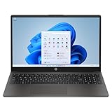 HP Laptop, 15,6 Zoll Full-HD Display, Intel Core i3 1315U, 6 x 4.50 GHz, 8 GB DDR4 RAM, 512 GB SSD, Intel Iris Xe Graphics, Schwarz, Norton 360, Windows 11