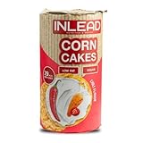 INLEAD - Corn Cakes | Leichte & Knusprige Maiswaffeln für Bewussten Genuss | Kalorienarm, Fettarm & Ideal als gesunde Alternative zu Chips (1x 120g, Chili Flavor)