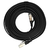 Naroote Cat 8 Ethernet-Kabel, Hochgeschwindigkeits-Ethernet-Kabel RJ45-Netzwerkkabel Ethernet-Kabel mit 40 Gbit/s 2000 MHz für Gaming, Streaming und Surfen mit 10 Metern Länge