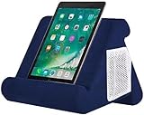 ROXANEPIG Tablet Halter Kissen, Multi Angle Tragbarer Dreieck Tablet Kissenständer für iPad-Telefonhalter E-Reader Smartphones Tablet-Sofa Digitale Buchleser Bücher und Zeitschriften(Navy)