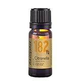 Naissance Citronella Ätherisches Öl (Nr. 182) - 10ml - 100% Naturreines Citronellaöl für Naturkosmetik, Aromatherapie, Duftlampe - Duftöl für Aroma Diffuser