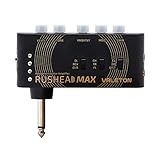 VALETON Rushead Max Mini Verstärker USB Aufladbar Portabel Hosentasche Gitarre Kopfhörerverstärker Schlafzimmer Multieffekte RH-100