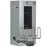 ITA Elektrischer Räucherofen 7002 - Premium Räucherschrank aus Edelstahl 81 cm mit Elektroheizung & Sichtfenster - Qualität Made In EU Direkt vom Hersteller - Smoker zum Kalträuchern & Heißräuchern