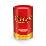 Chi-Cafe proactive 360 g Dose I Kaffeehaltiges Getränkepulver I wild und würzig I mit Akazienfaser Ballaststoffen, Kaffee, Guarana, Ginseng, Kaffee-Gewürzen I 72 Tassen