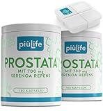 Prostata Komplex Kapseln – Saw Palmetto 700 mg Sägepalmenextrakt mit Pygeum Africanum, Brennnessel & Cranberry – Pflanzliches Ergänzungsmittel für Männer, 2x täglich, 360 Kapseln