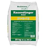 Beckmann Profi Rasendünger Areal 21+6+12, 25 kg