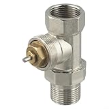 Thermostat-Heizkörper-Steuerventil DN15/DN20/DN25, mit M30 x 1,5 mm Gewinde, Temperaturregelsystem für Heimheizung (DN20)
