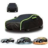 Autogarage Abdeckung Für Toyota C-HR 2016-2024, Vollgarage Auto Abdeckplane, Abdeckplane Wasserdicht, Autogarage Abdeckung Staubdicht und Schneefest, UV Schutz, Reißfest-k860