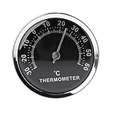 Starkes und haltbares Mini-Auto-Thermometer, 58 mm,...