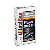 Isolbau Bodenausgleichsmasse 2-20mm CT-C20-F5-25 kg Selbstnivellierende Ausgleichsmasse für Bodenunterlagen im Innenbereich