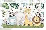 Nathan Kinderpuzzle, Rahmen 15 Teile, weiche Tiere, Mädchen oder Jungen ab 3 Jahren, hochwertiges Puzzle, Dicker und Stabiler Karton, Tiere, 12001095
