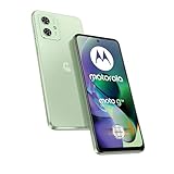 Motorola Mobility Moto g54 5G (6,5'-FHD+-Display, 50-MP-Dual-Kamera, 8/256 GB, 5000 mAh, Android 13) Mint Green (veganes Kunstleder), inkl. Schutzcover [Exklusiv bei Amazon]