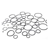 DECOMELODY 419 STÜCKE Teiliges O ring Sortiment Set mit Robustem Dichtungsring Kit aus Flexiblem Extra Dicke Wand für Langlebige Abdichtung bei Klima Auto Boots Wohnmobilreparaturen