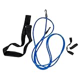 Toyvian 1Satz Schwimmwiderstandsband Einstellbarer Bungee Gürtel für Schwimmtraining für Statisches Schwimmen und Training Praktischer Aufbewahrungstasche